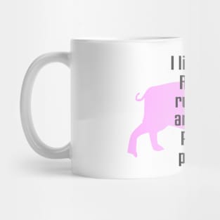 I Like My Rump Rubbed Mug